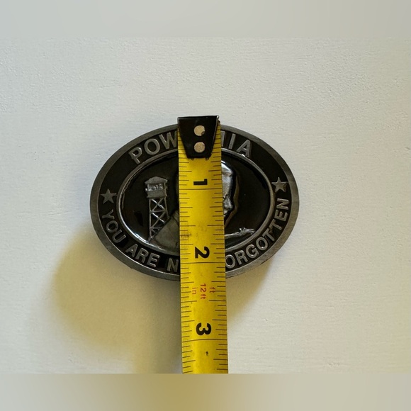 POW MIA You Are Not Forgotten Belt Buckle - Picture 4 of 4